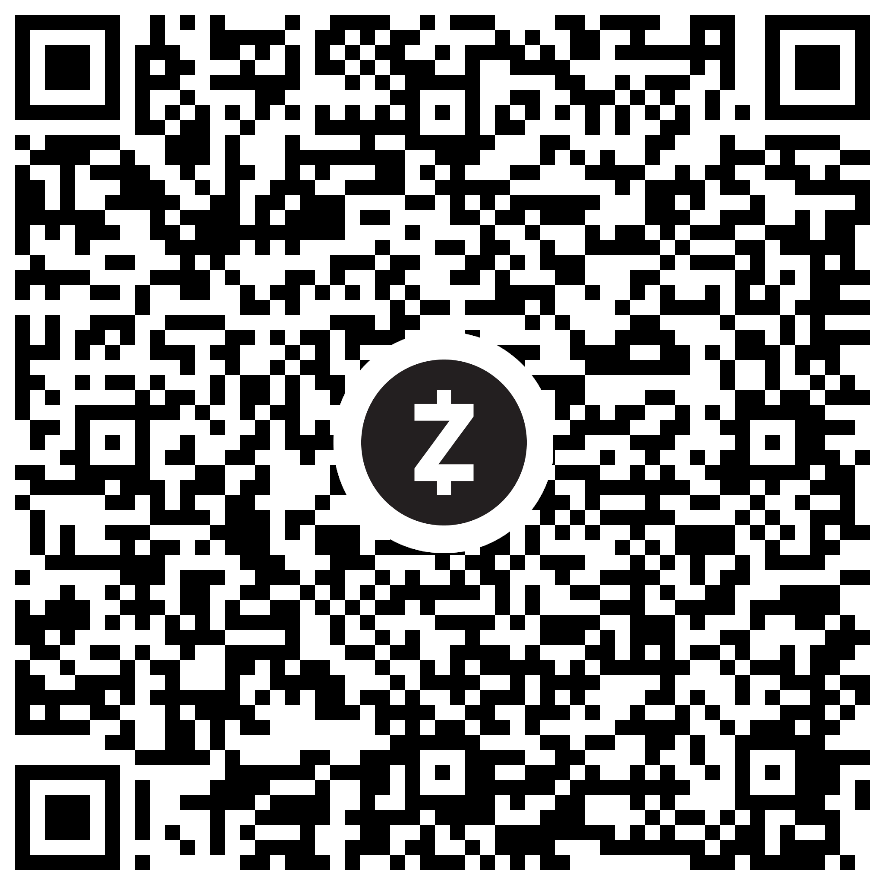Zcash donation address